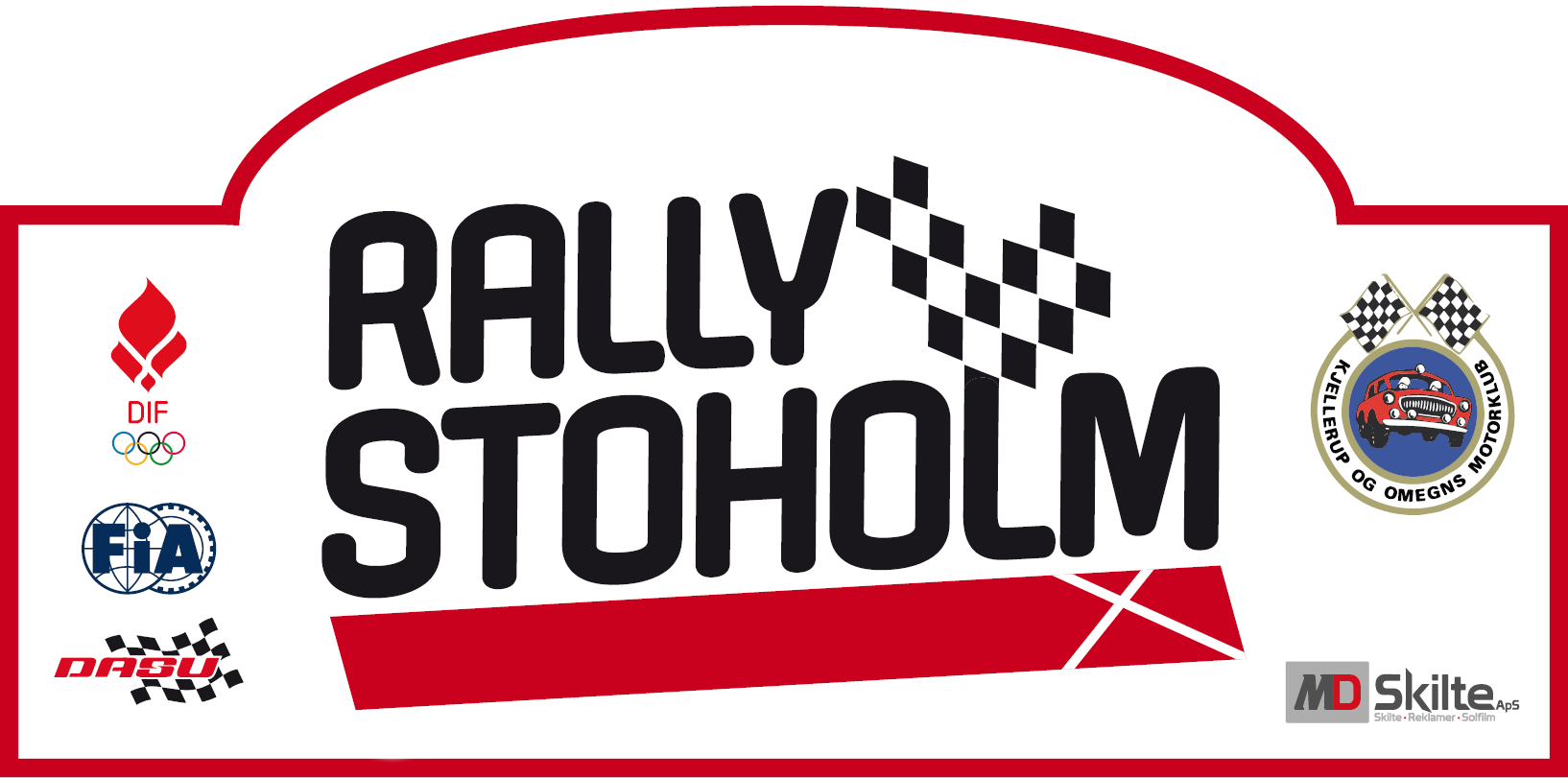 Rally stoholm rallyplade